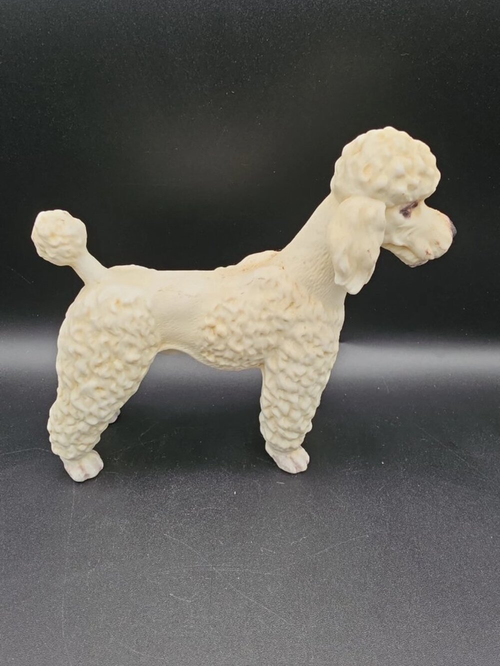 Vintage Andrea By Sadek White Poodle Figurine #7733